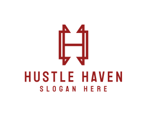 Professional Business Letter H  logo design