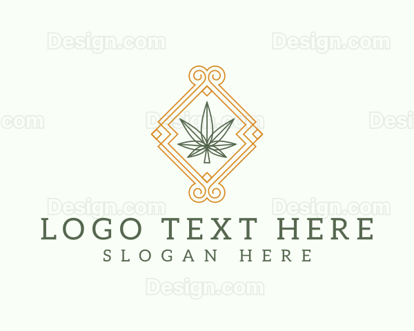 Marijuana Weed Leaf Logo