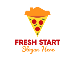 Homemade House Pizza  logo design