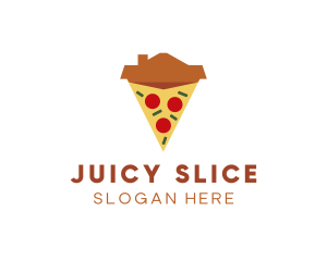 Homemade House Pizza  logo design