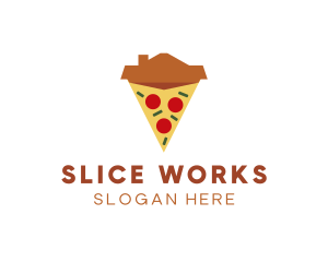 Homemade House Pizza  logo design