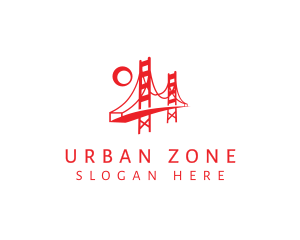 Golden Gate Bridge logo design