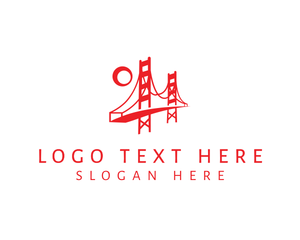 Golden Gate logo example 3