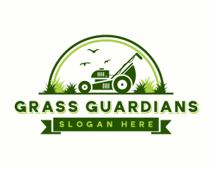 Landscaping  Grass Mower logo