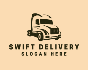 Freight Delivery Vehicle logo design