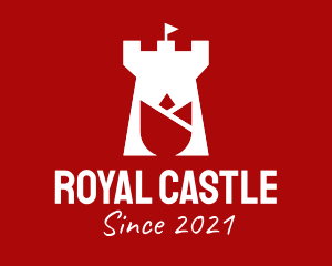 Tulip Tower Castle logo design