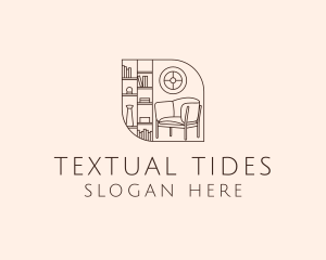 Library Room Bookshelf logo