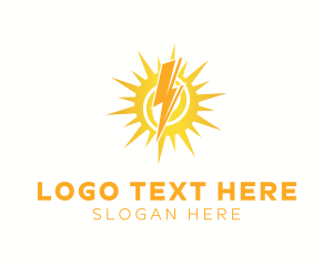Lightning Sun Power logo