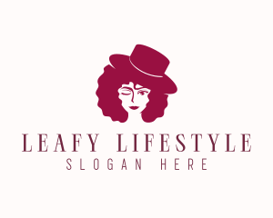 Afro Woman Lifestyle logo design