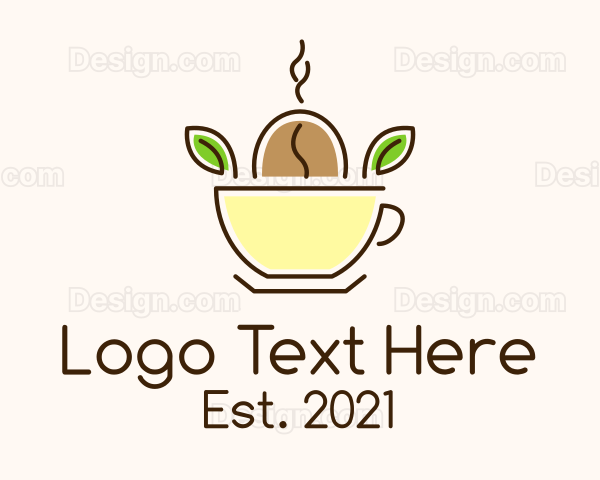 Organic Coffee Seed Logo