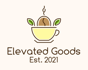 Organic Coffee Seed logo design