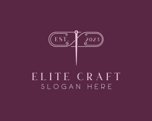 Craft Needle Sewing Logo