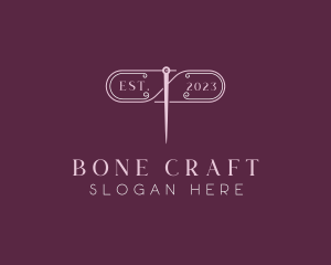 Craft Needle Sewing logo design