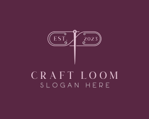 Craft Needle Sewing logo design