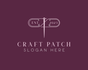 Craft Needle Sewing logo design