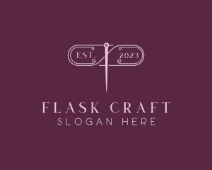 Craft Needle Sewing logo design