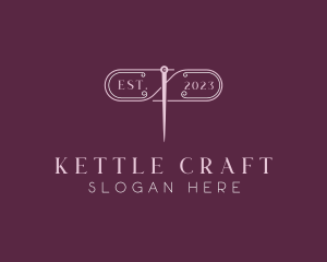 Craft Needle Sewing logo design