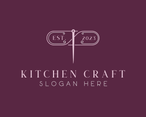 Craft Needle Sewing logo design