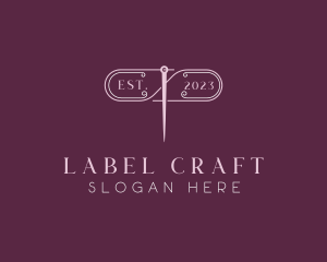 Craft Needle Sewing logo design