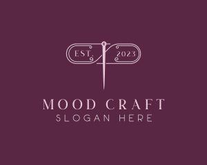 Craft Needle Sewing logo design