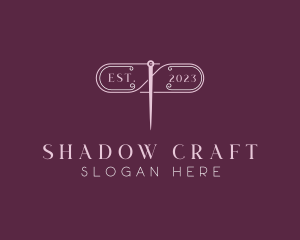 Craft Needle Sewing logo design