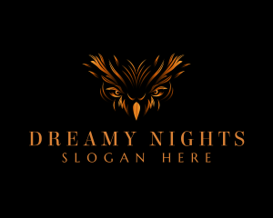 Night Owl Bird logo design