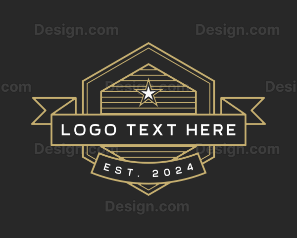 Classic Hexagon Artisanal Brand Logo