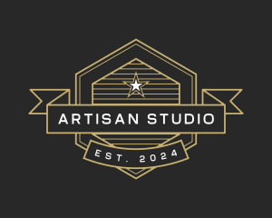 Classic Hexagon Artisanal Business logo design