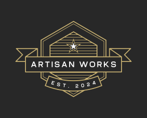 Classic Hexagon Artisanal Brand logo design