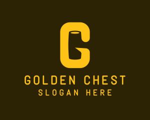 Gold Mallet Letter G logo design