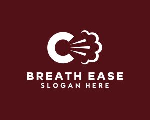 Cough Breath Letter C logo