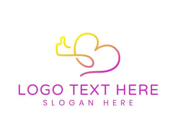 Like logo example 3