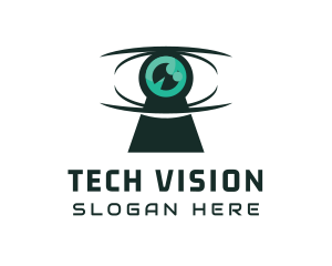 CCTV Tech Eye logo design