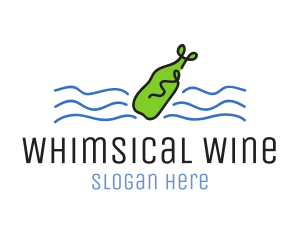 Bottle Water Bar logo design