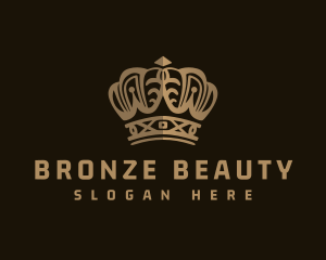 Bronze Crown Monarch logo