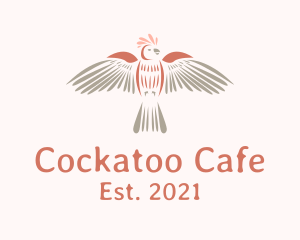 Wild Cockatoo Bird logo