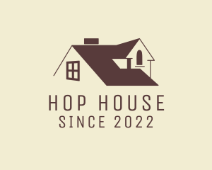 House Roof Maintenance logo design