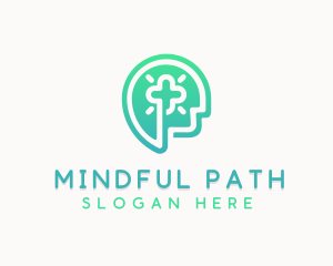 Psychiatry Therapy Mental Health  logo design