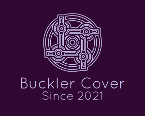 Purple Celtic Decoration logo design