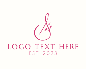Pink Boutique Letter S  logo