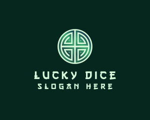 Green Asian Lucky Charm logo design