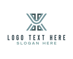 Modern Professional Letter X logo