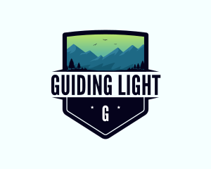 Mountain  Peak Trip logo design