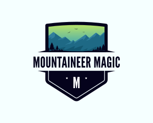 Mountain  Peak Trip logo design