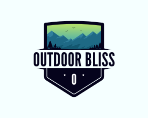 Mountain  Peak Trip logo design