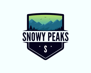 Mountain  Peak Trip logo design