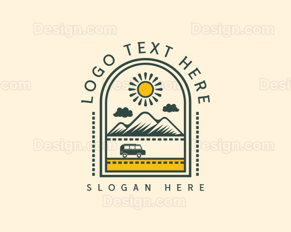 Road Trip Mountain Logo