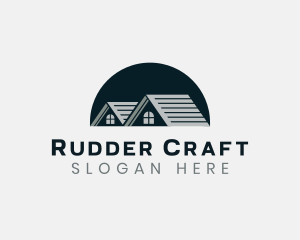 House Roof Property logo design