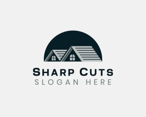 House Roof Property logo design