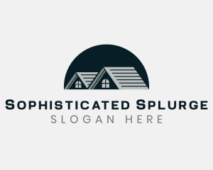 House Roof Property logo design